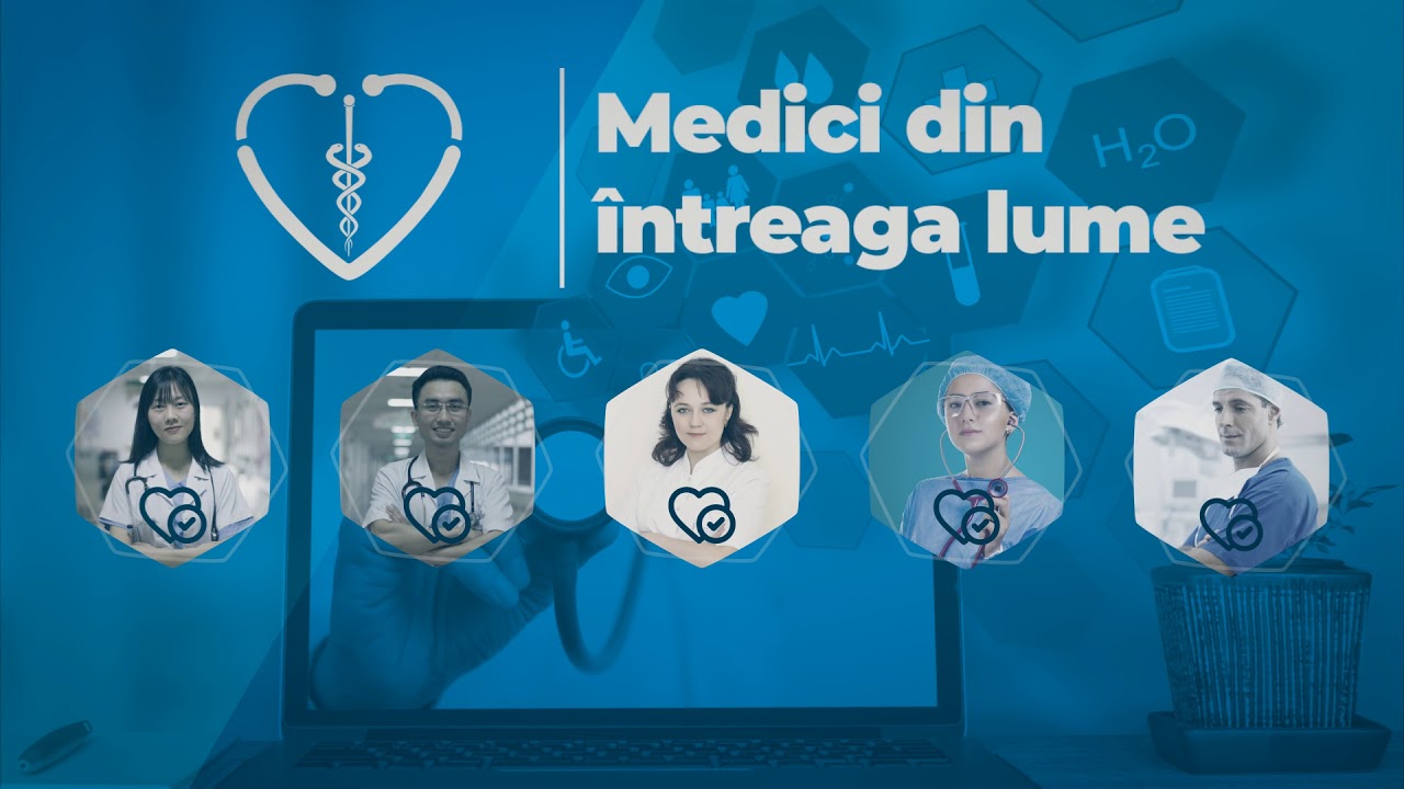 Imagine reprezentand programul Medici pentru România