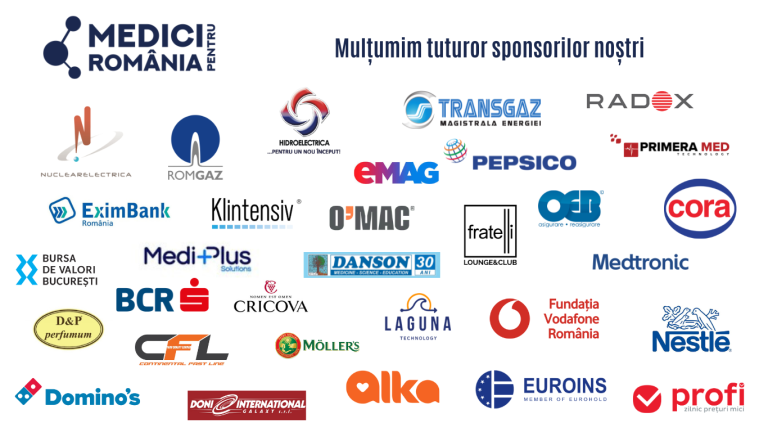 Sponsori Asociația „Medici pentru România”